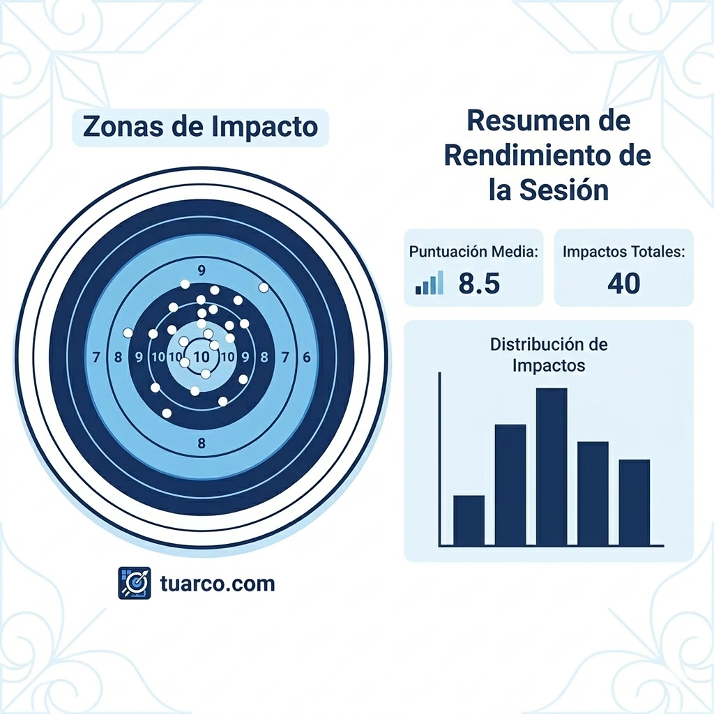 Registro de impactos en diana: cómo sacar el máximo partido a tu entrenamiento