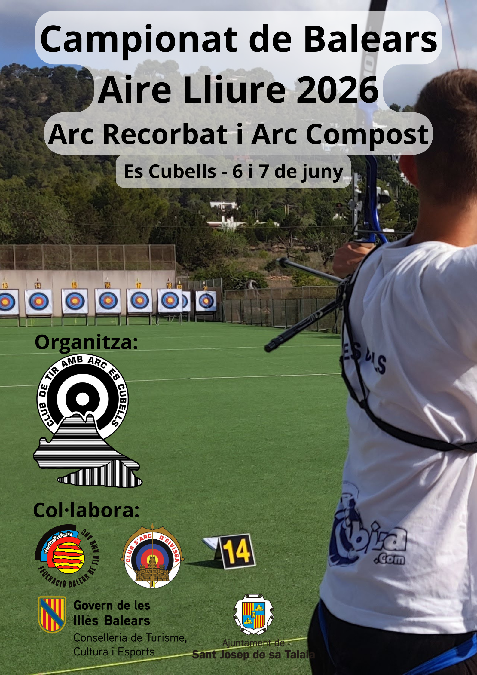 Campionat de Balears Aire Lliure 2026 - Arc Recorbat i Arc Compost