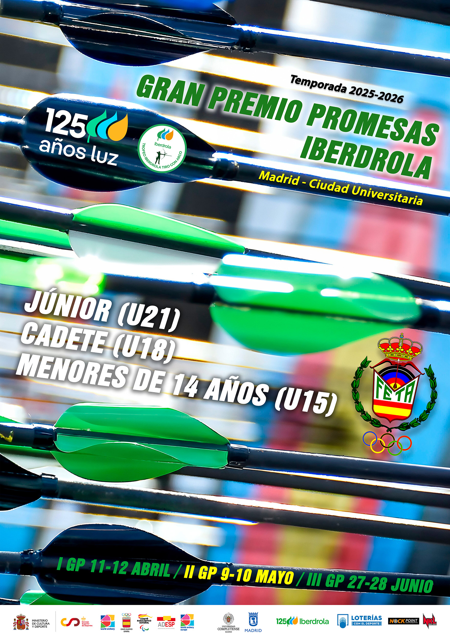 II Gran Premio Promesas Iberdrola Junior, Cadetes y Menores de 14 años 2026
